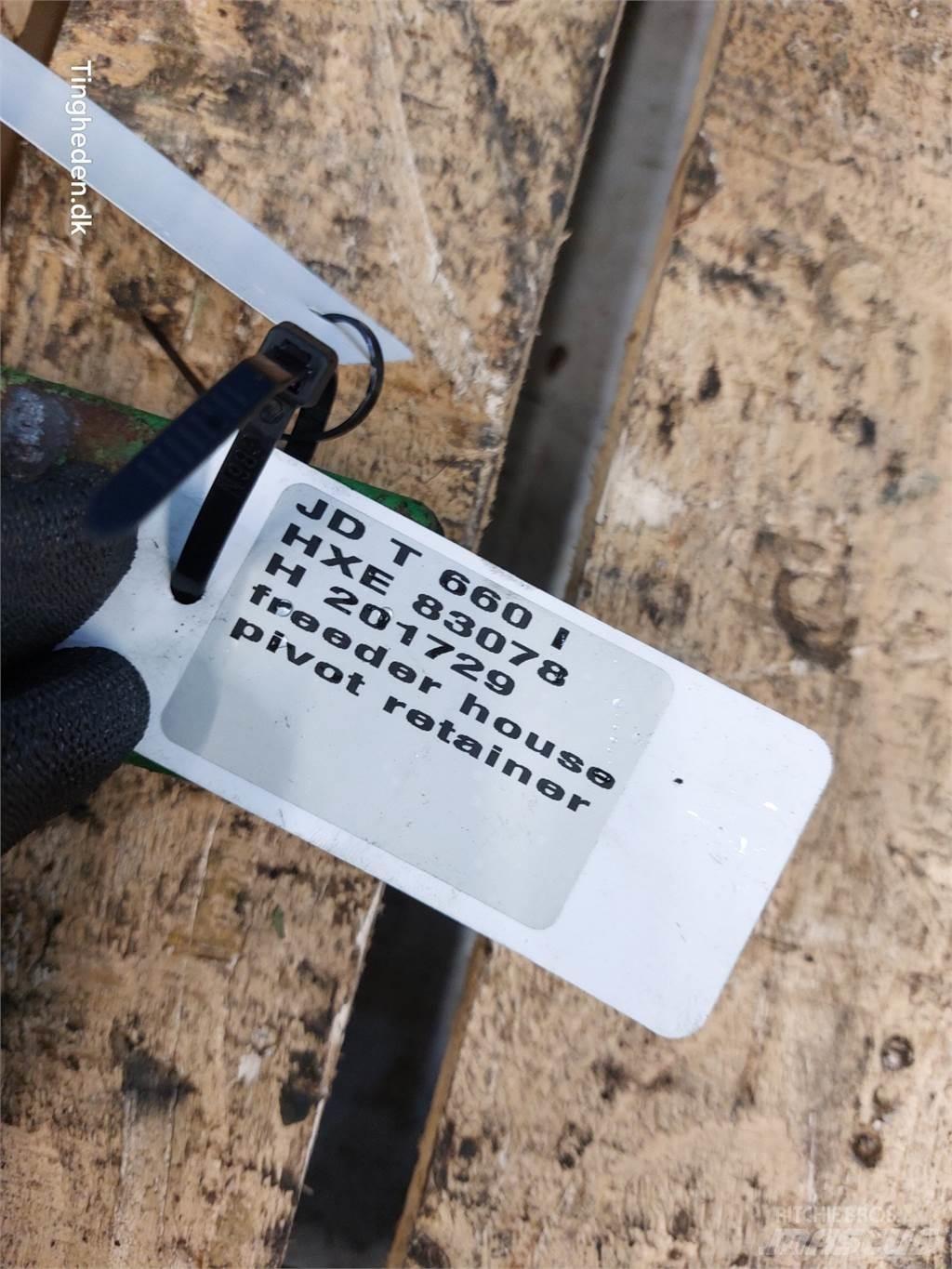 John Deere T660i Tilbehør til mejetærskere