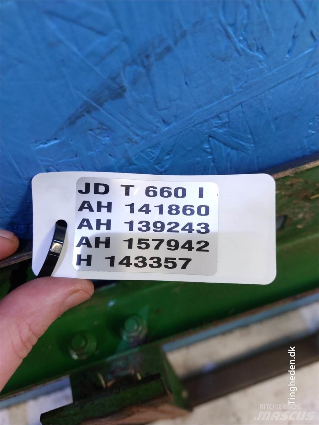 John Deere T660I Tilbehør til mejetærskere