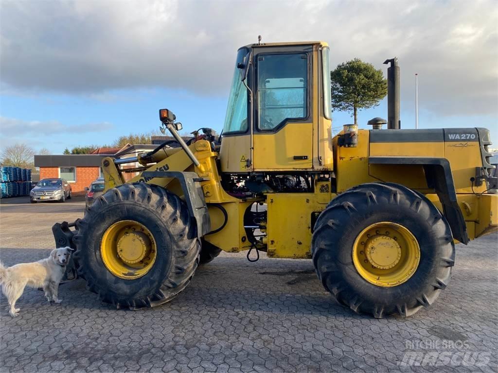 Komatsu WA270 Læssemaskiner på hjul
