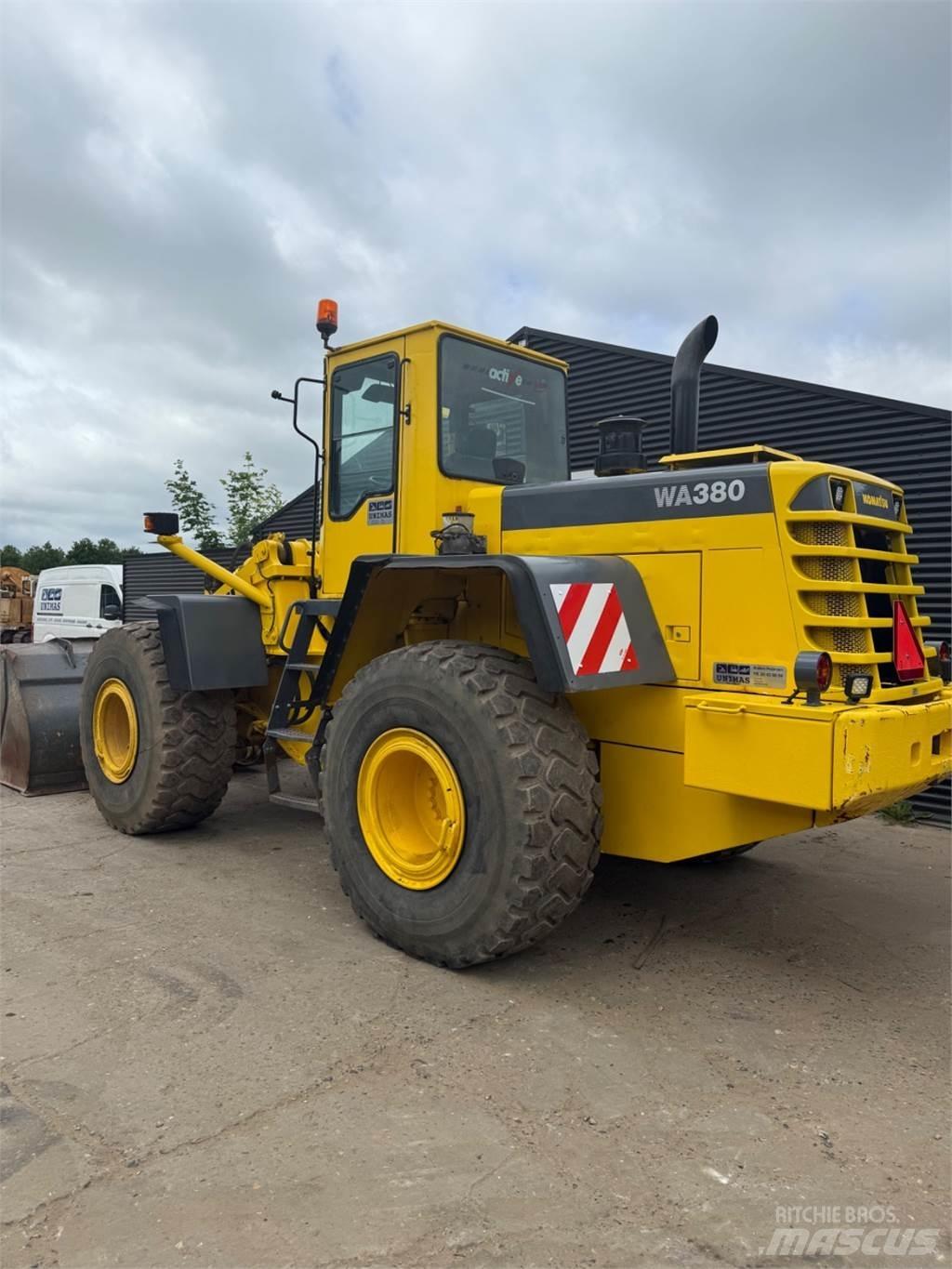 Komatsu WA380 Læssemaskiner på hjul