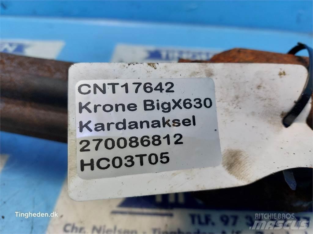 Krone Big X 630 Tilbehør til hø- og fodermaskiner