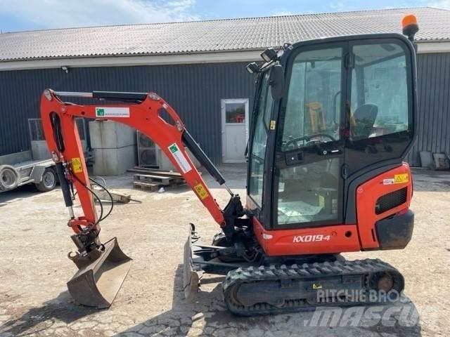 Kubota KX19-4 Minigravemaskiner