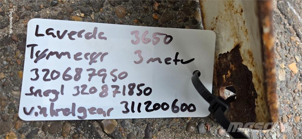 Laverda 3650 Tilbehør til mejetærskere