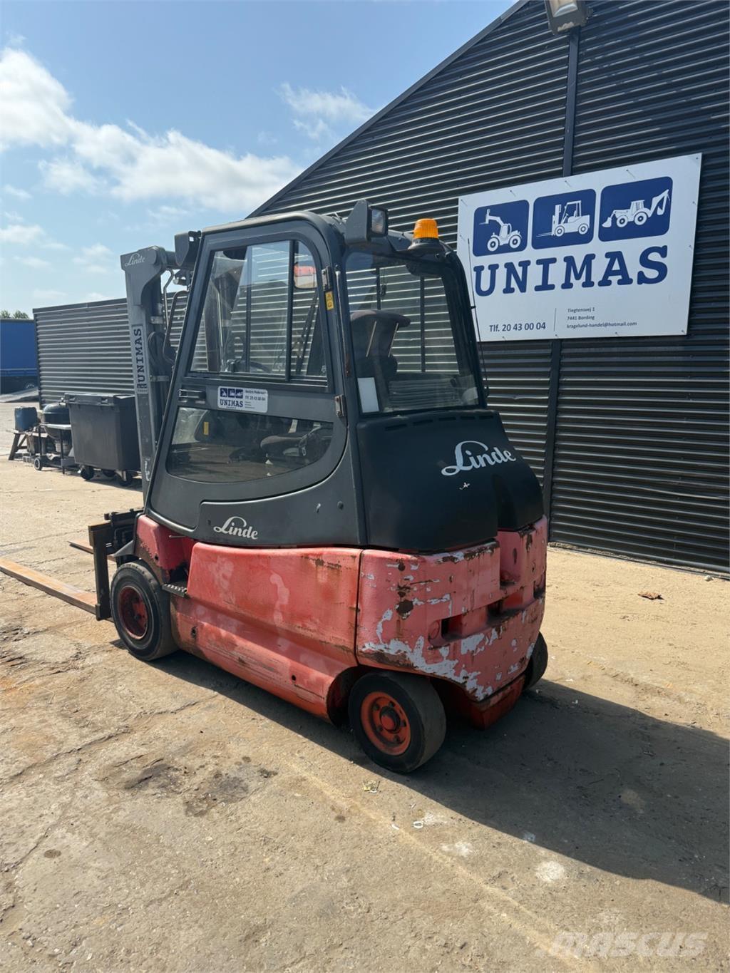 Linde E35 El gaffeltrucks