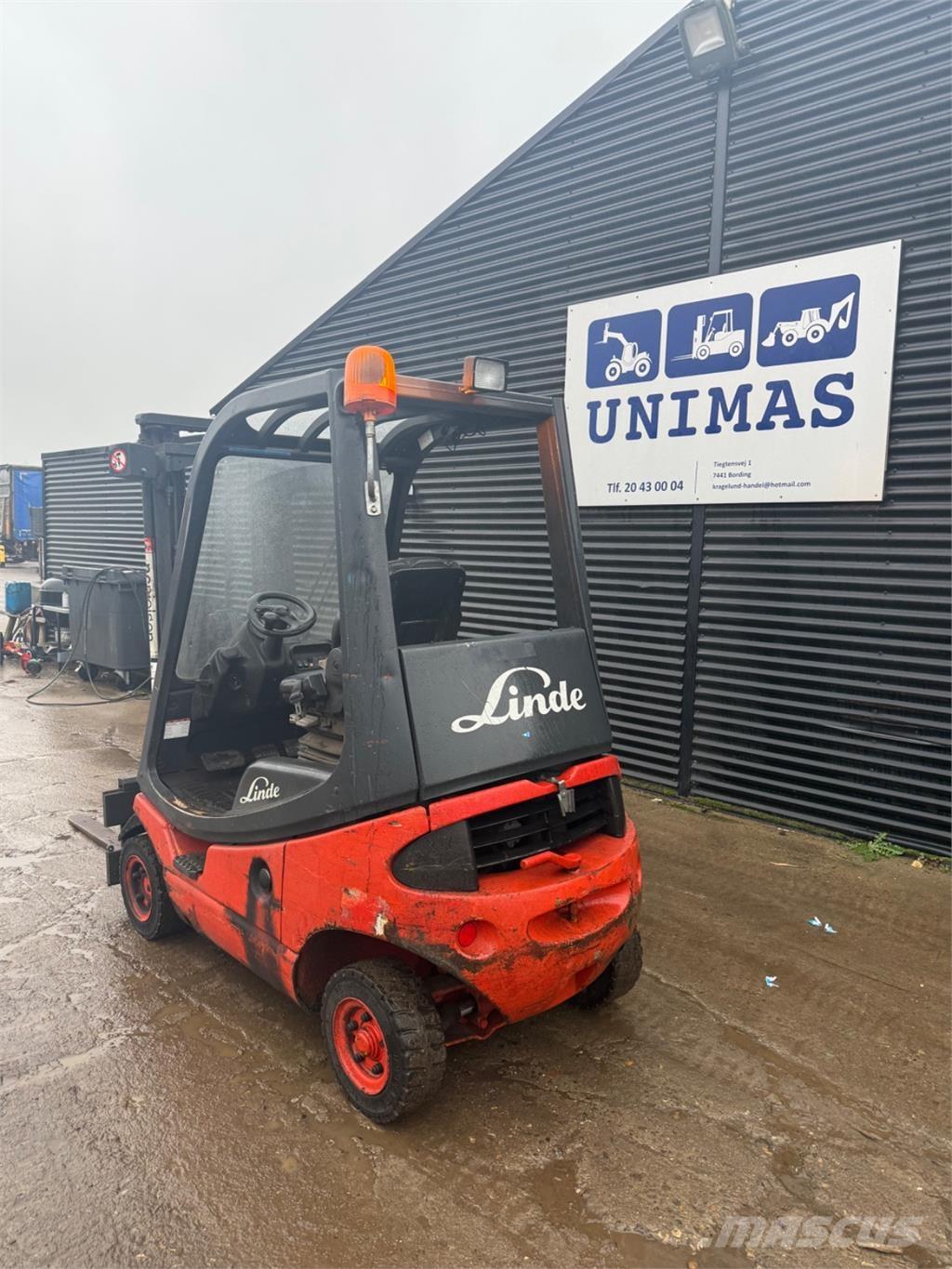Linde H16 Diesel gaffeltrucks