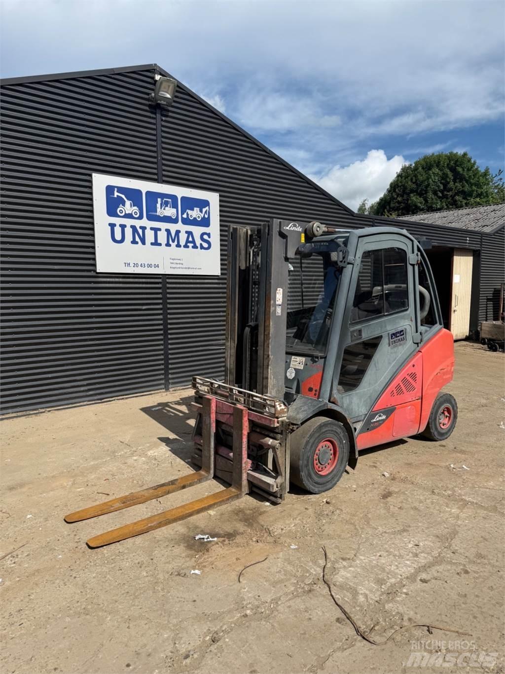 Linde H35D Diesel gaffeltrucks