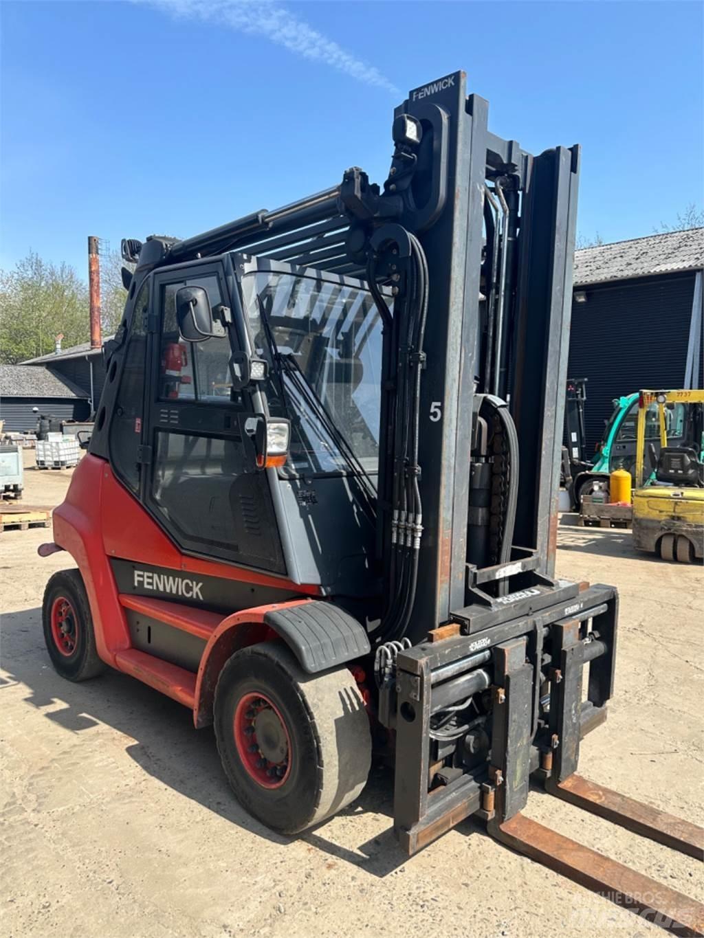 Linde H50T LPG gaffeltrucks