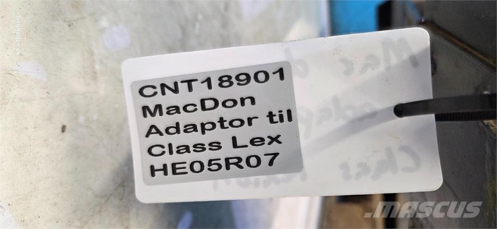 MacDon  Tilbehør til mejetærskere
