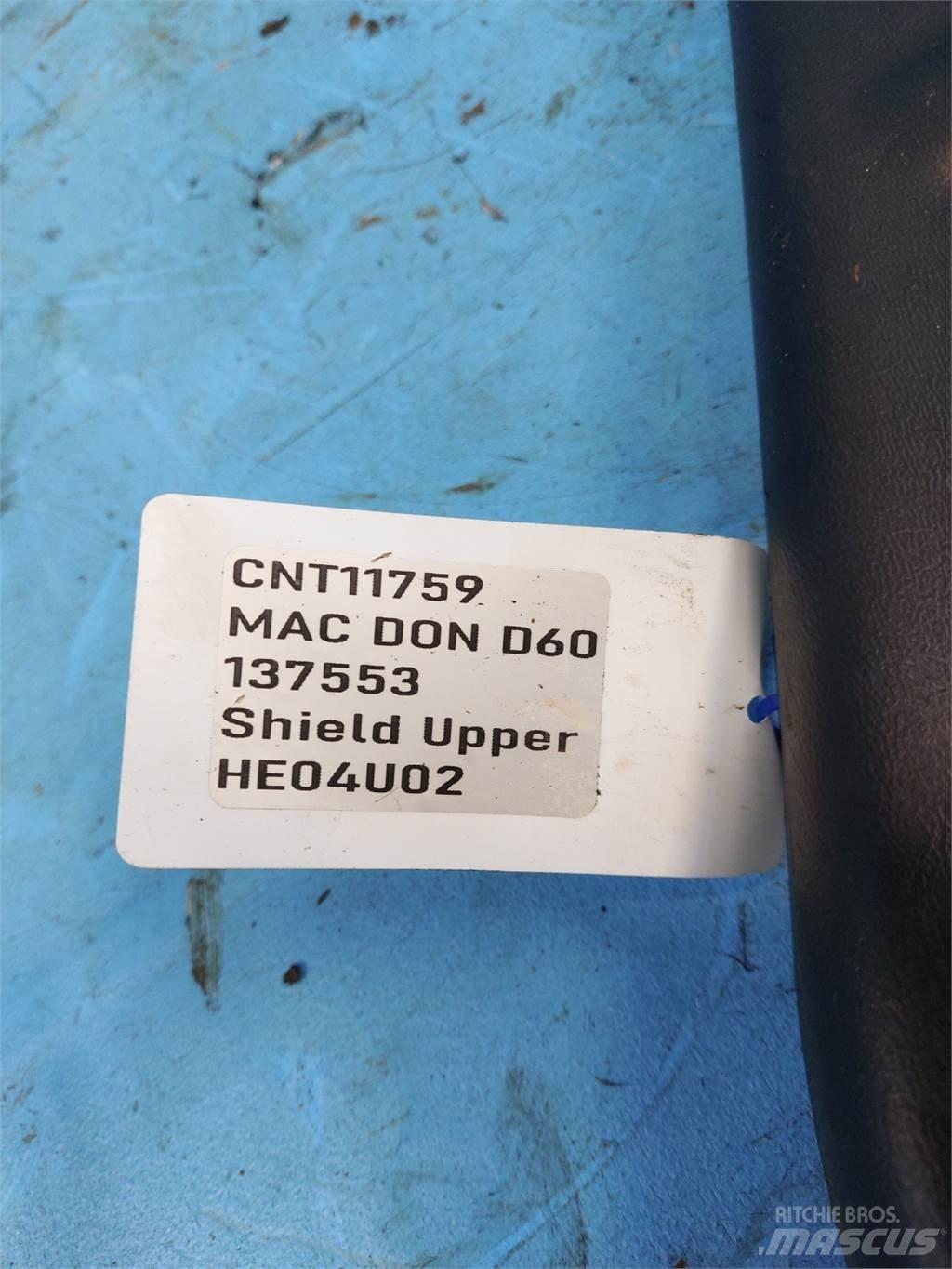 MacDon D60 Tilbehør til mejetærskere