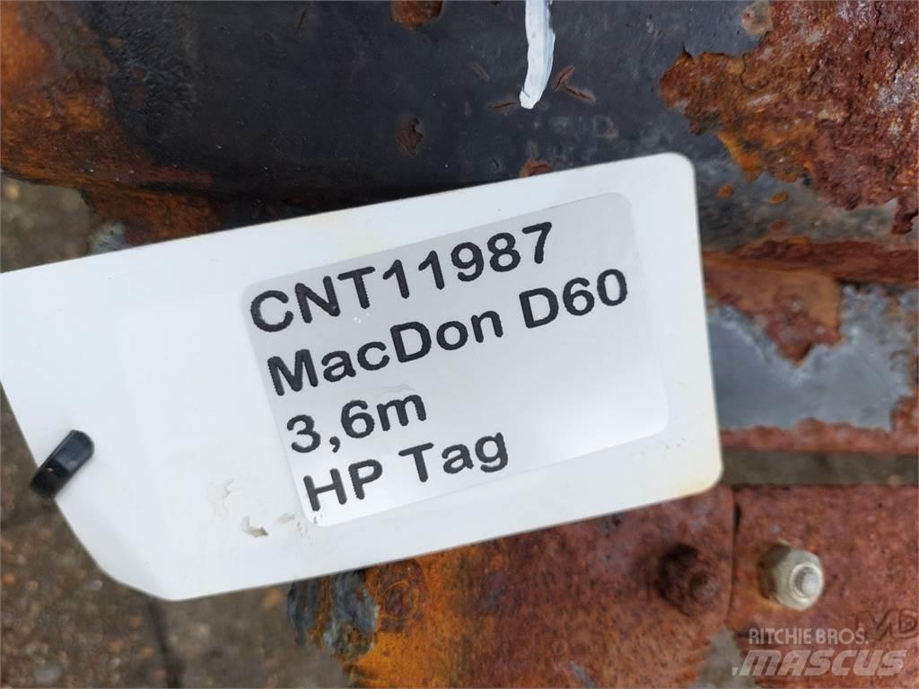 MacDon D60 Tilbehør til mejetærskere