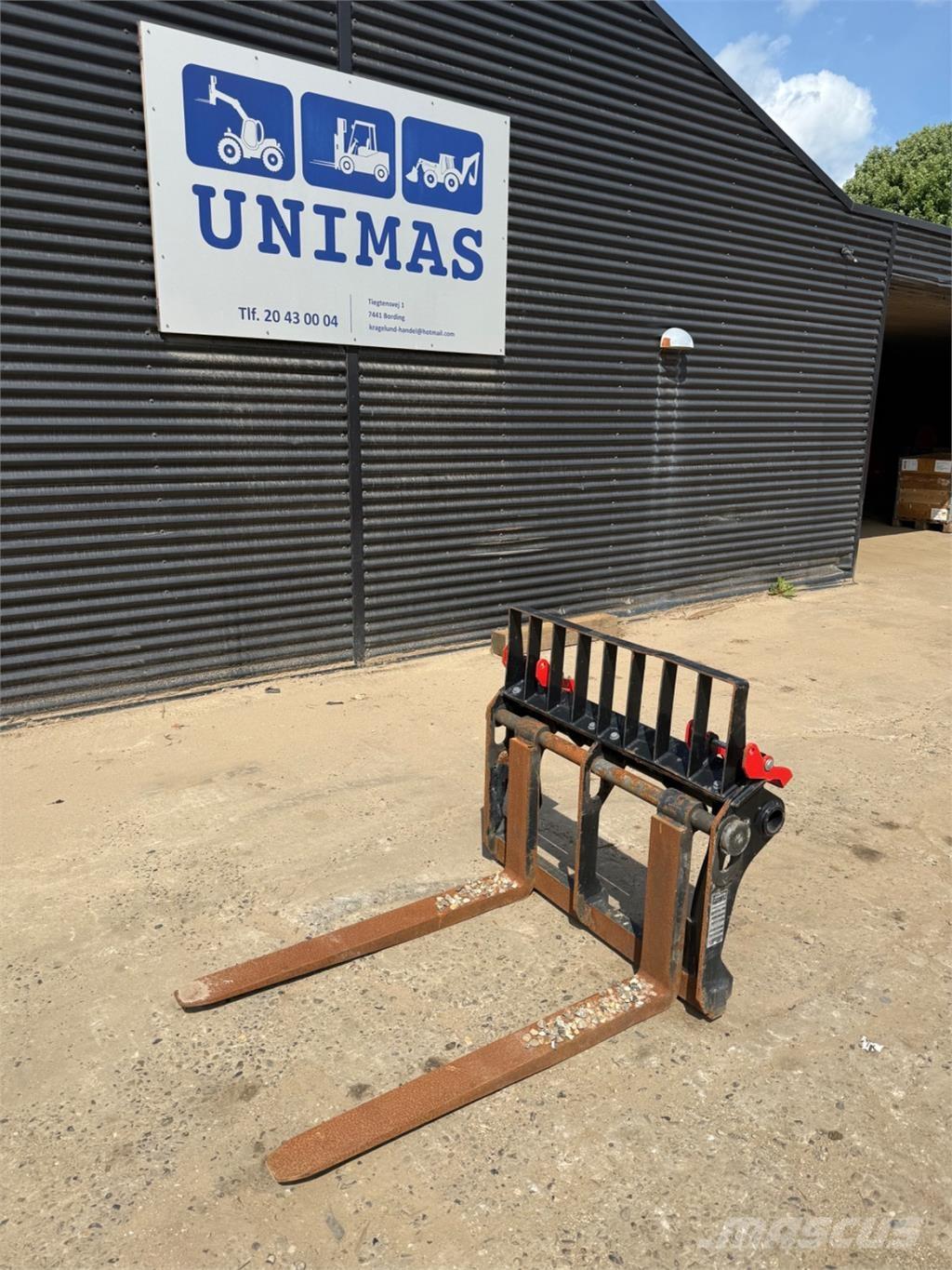 Manitou 625 Pallegafler
