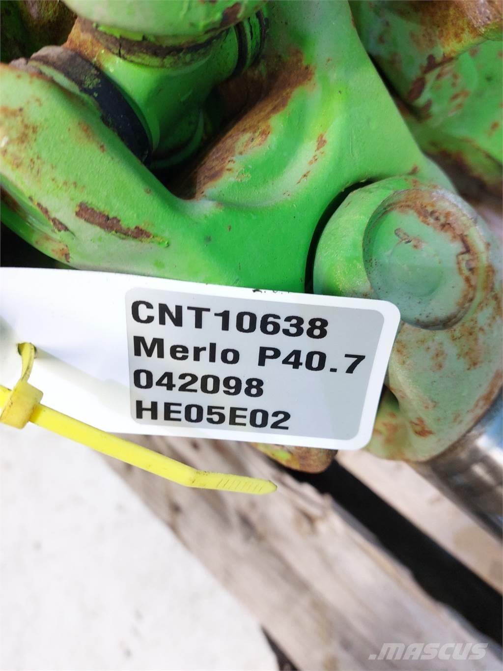 Merlo P40.7 Aksler