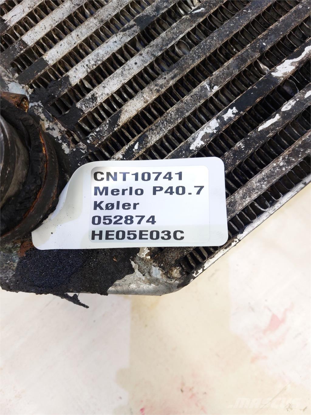 Merlo P40.7 Radiatorer