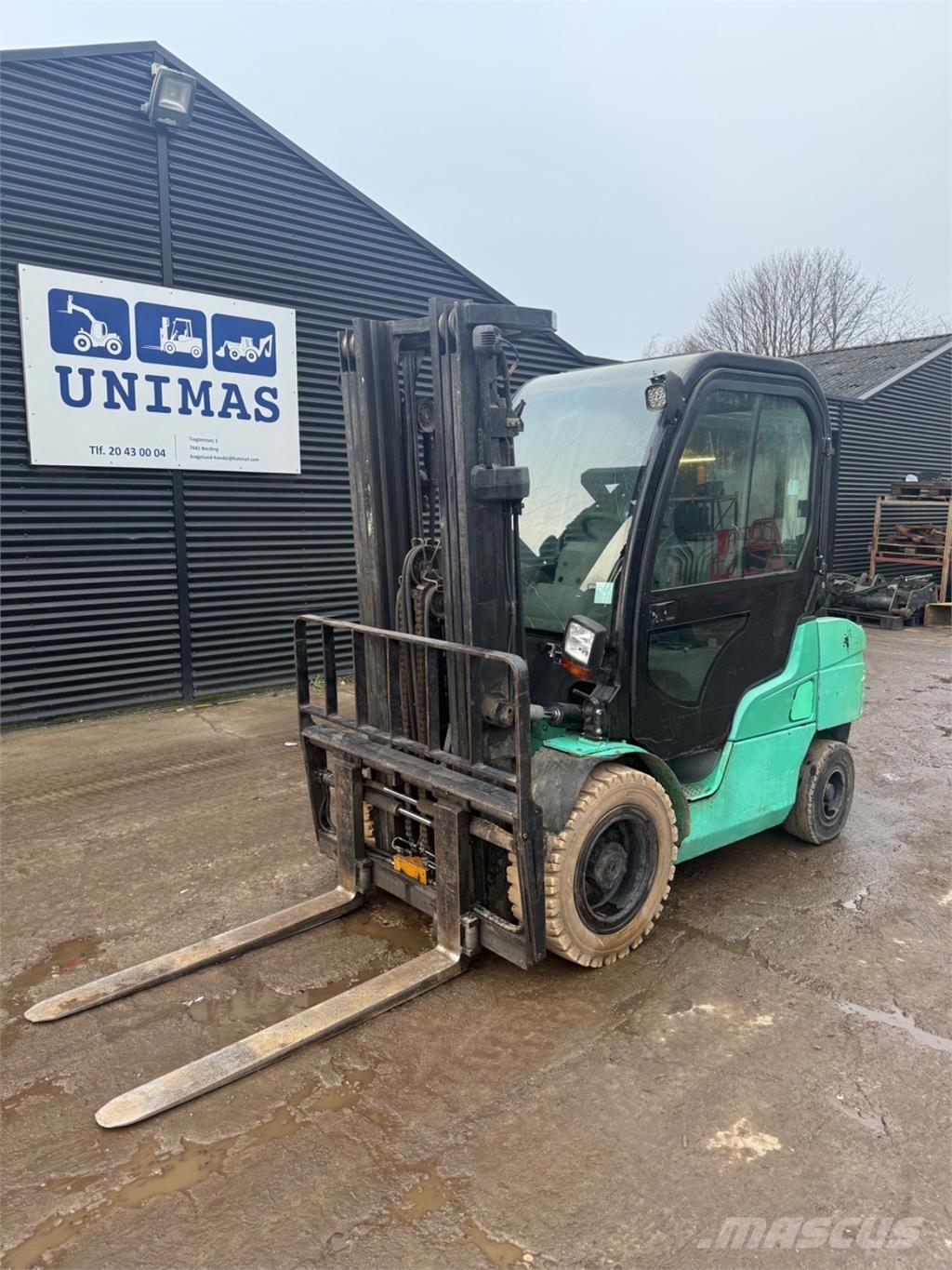 Mitsubishi FD35 Diesel gaffeltrucks