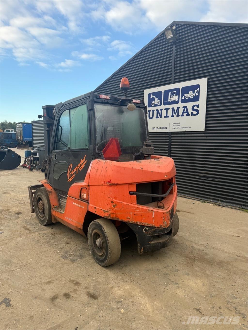 Mitsubishi FD40 Diesel gaffeltrucks