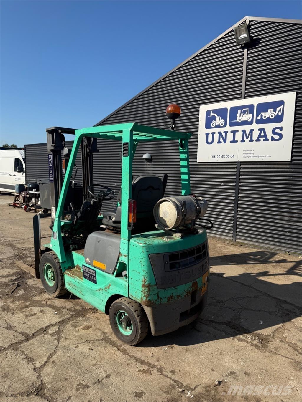 Mitsubishi FG14 LPG gaffeltrucks