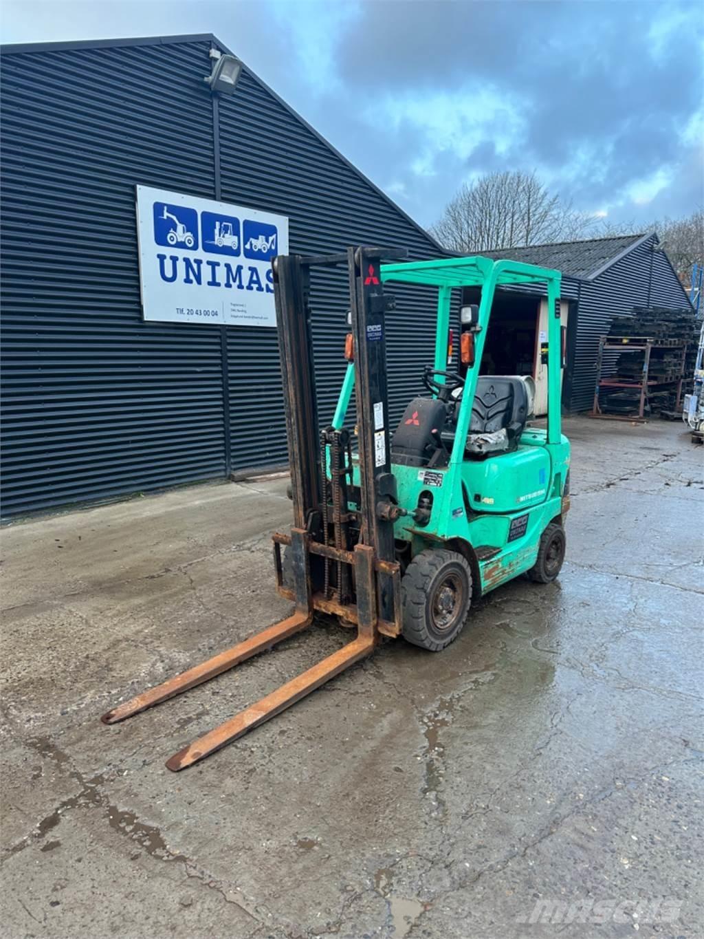Mitsubishi FG15 LPG gaffeltrucks