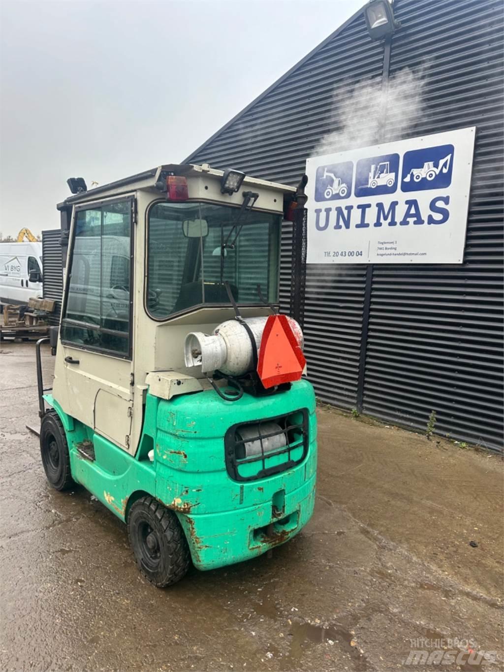 Mitsubishi FG15 LPG gaffeltrucks