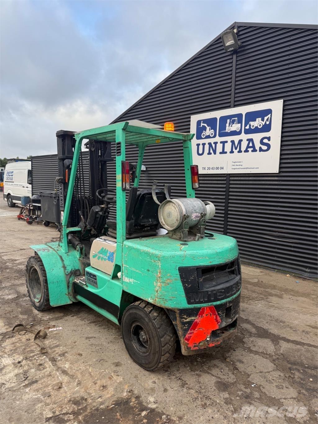 Mitsubishi FG35 LPG gaffeltrucks