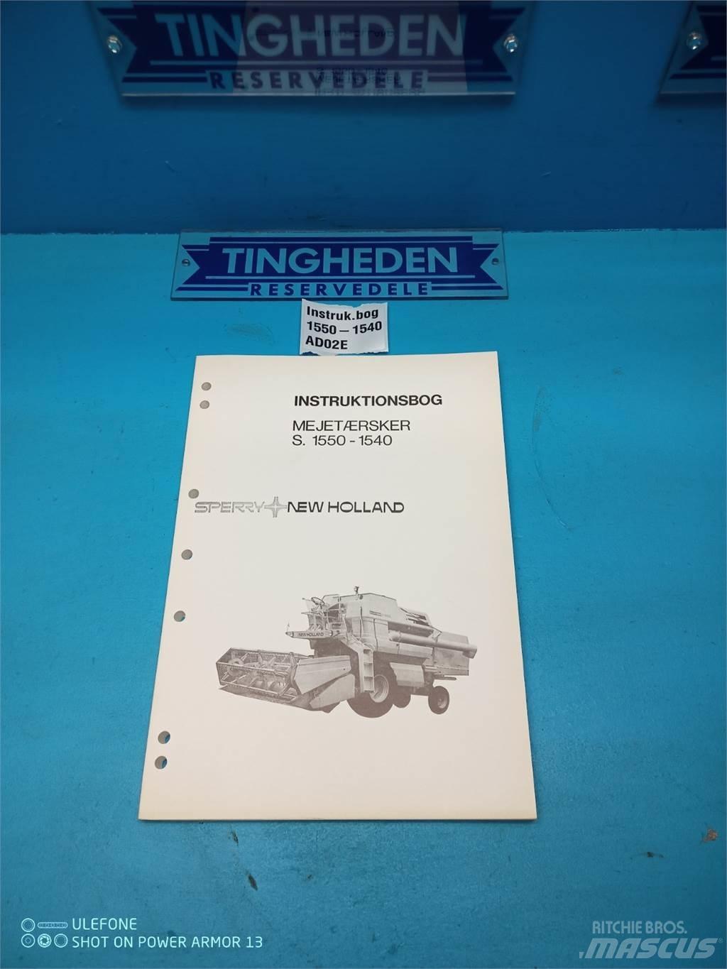 New Holland 1550 Landbrug - Andet 