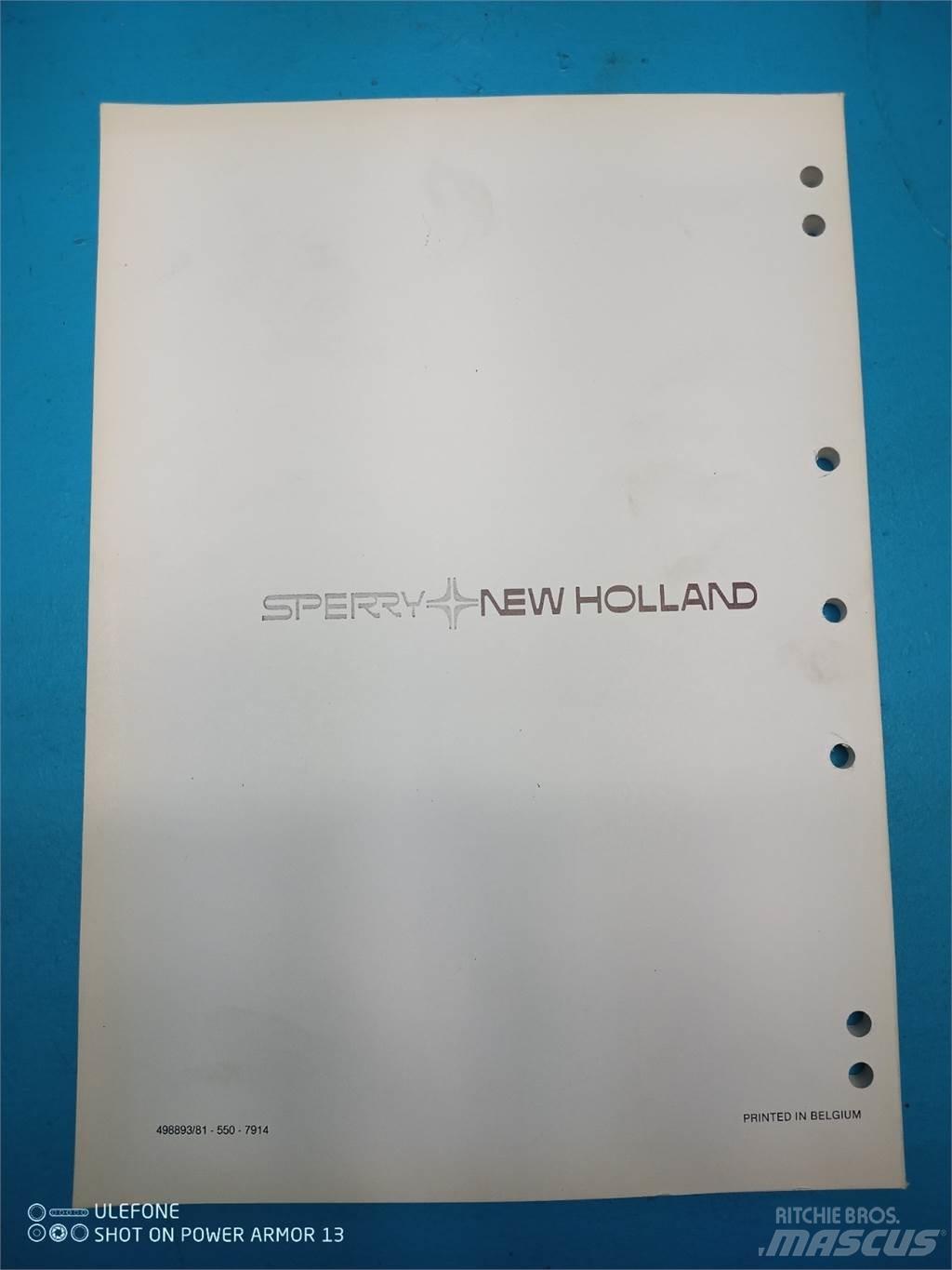 New Holland 1550 Landbrug - Andet 