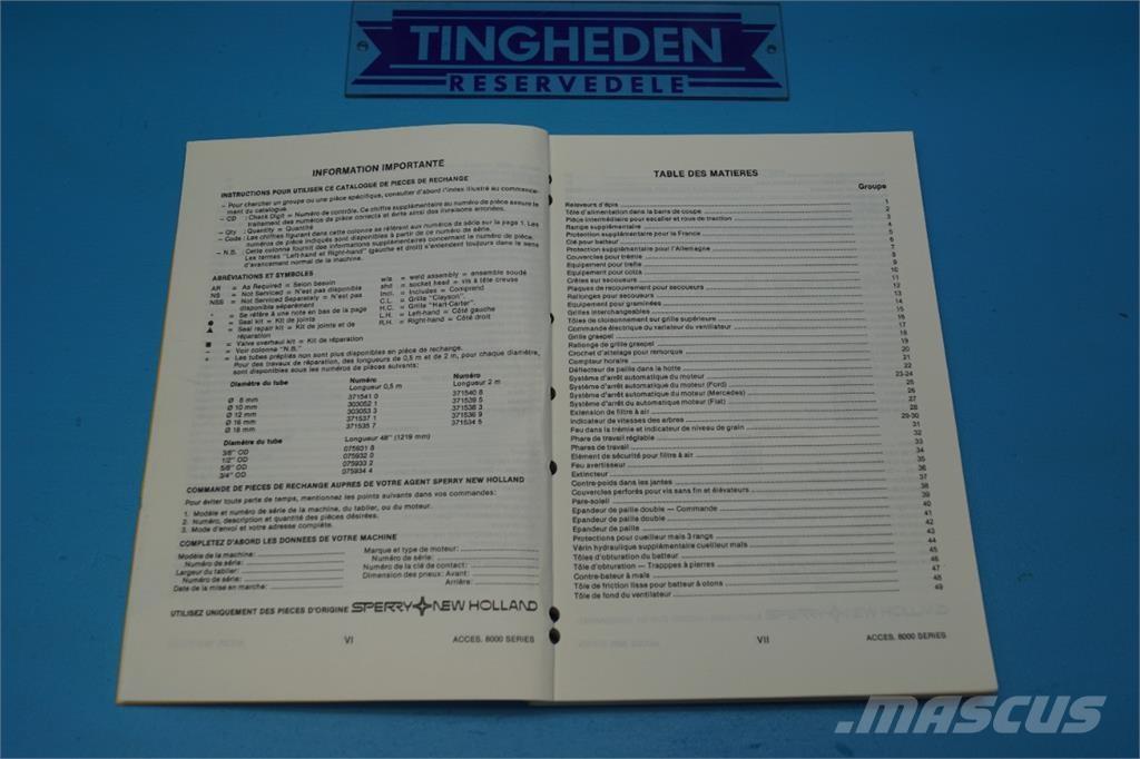 New Holland 8080 Landbrug - Andet 