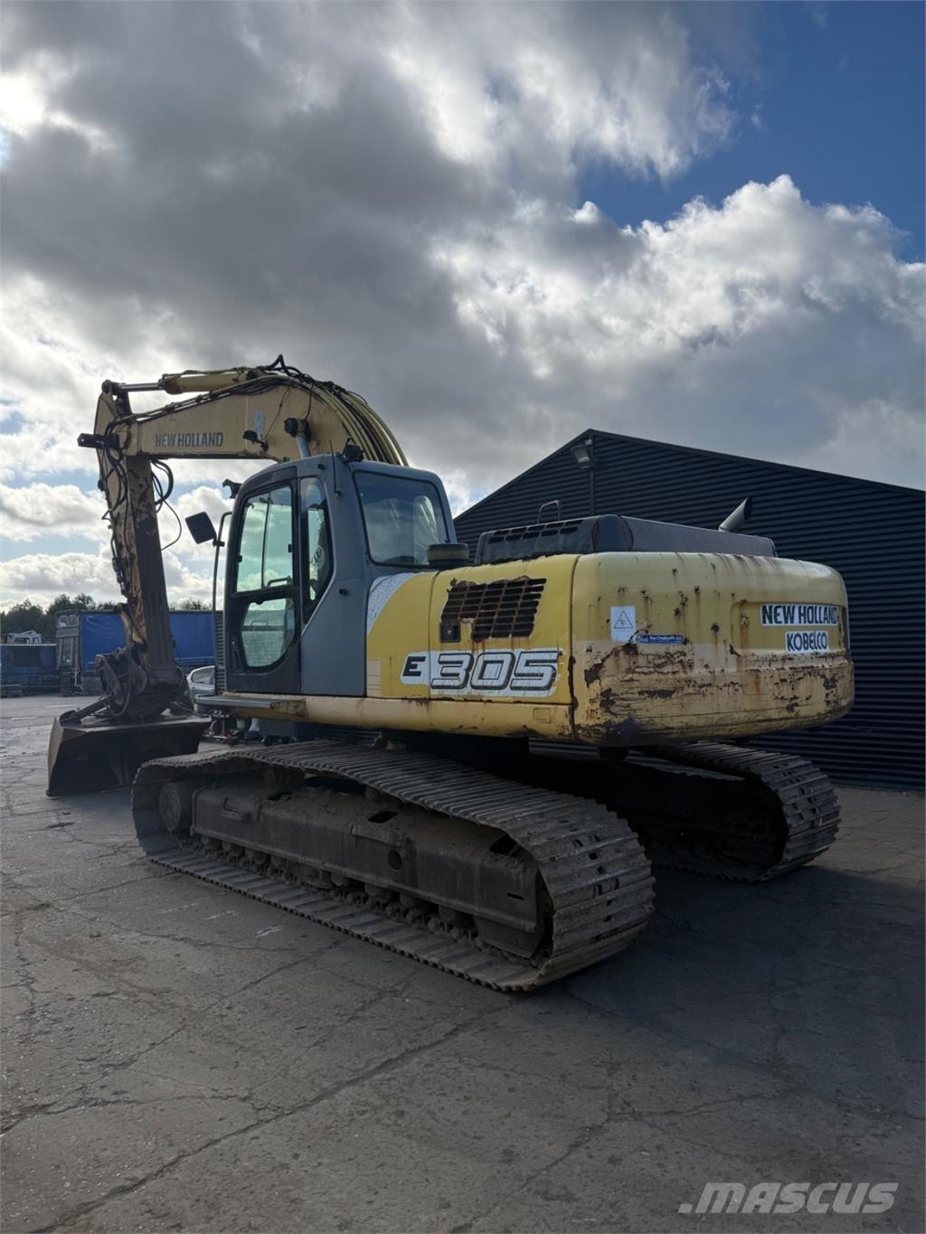 New Holland E305 Gravemaskiner på larvebånd