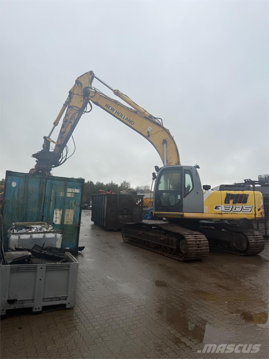 New Holland E305 Gravemaskiner på larvebånd