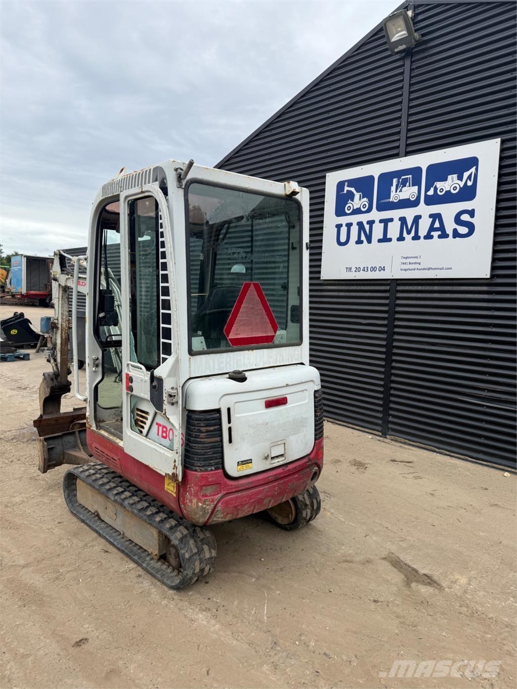 Takeuchi TB016 Minigravemaskiner
