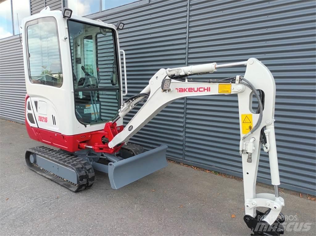 Takeuchi tb216 Minigravemaskiner