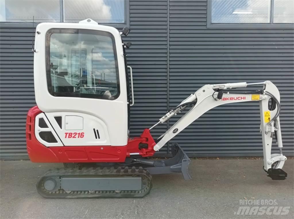 Takeuchi tb216 Minigravemaskiner