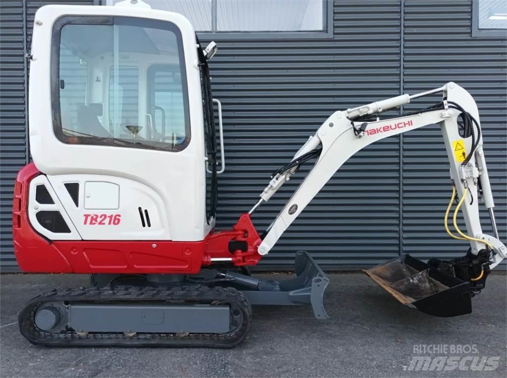 Takeuchi tb216 Minigravemaskiner