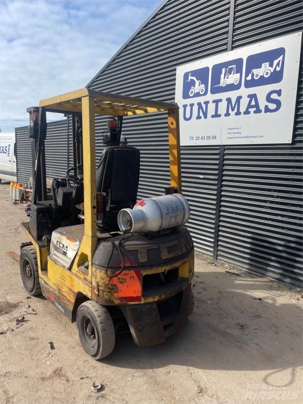 TCM FG15 LPG gaffeltrucks