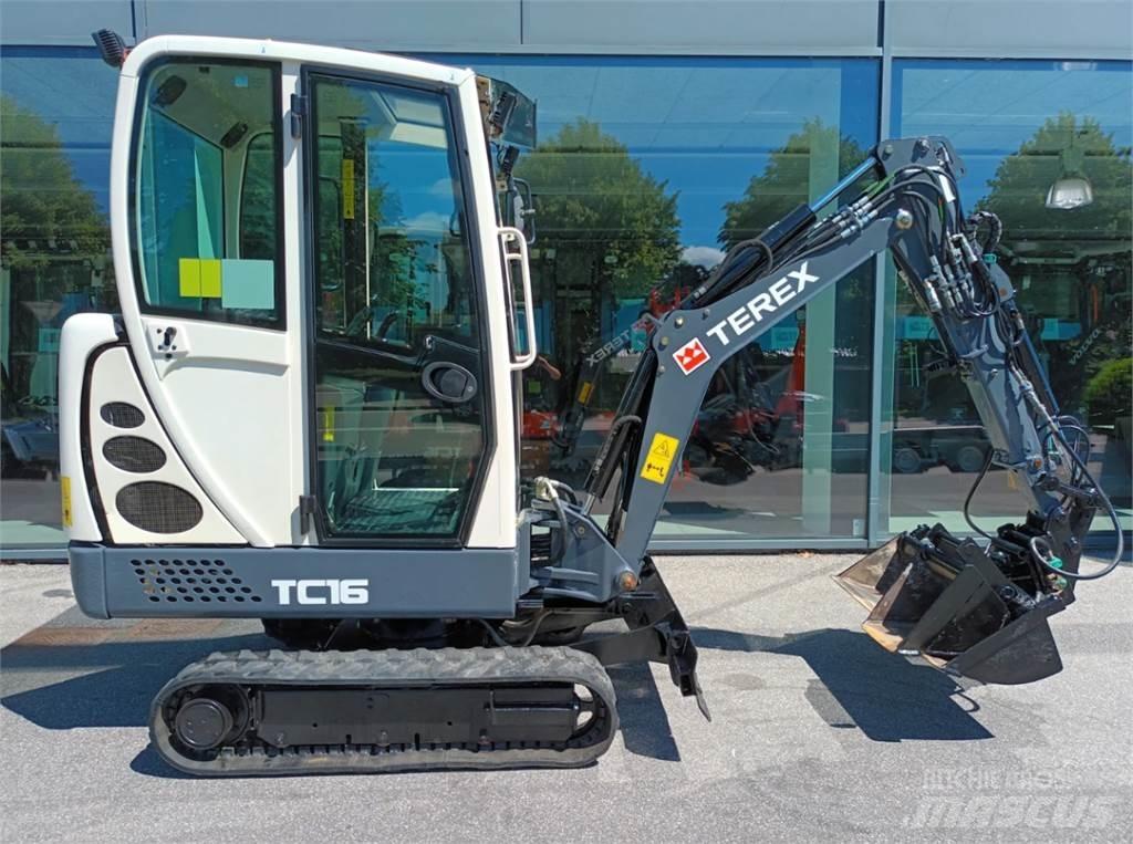Terex tc16 Minigravemaskiner