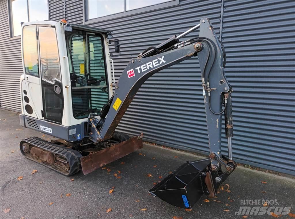Terex tc20 Minigravemaskiner