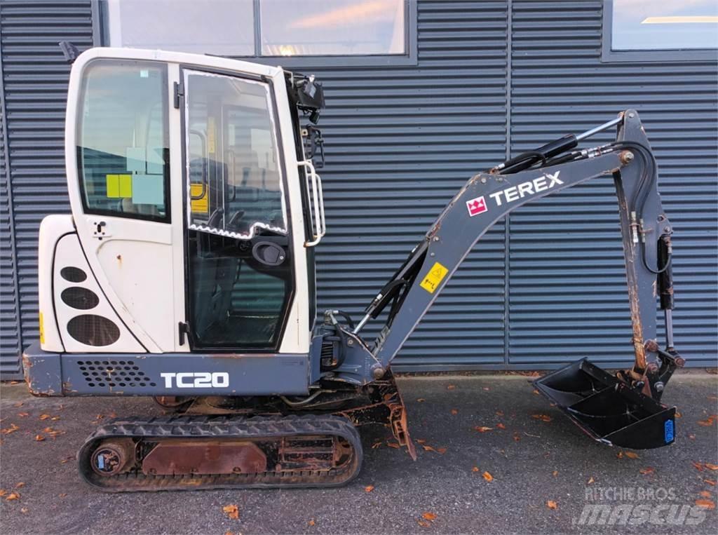 Terex tc20 Minigravemaskiner
