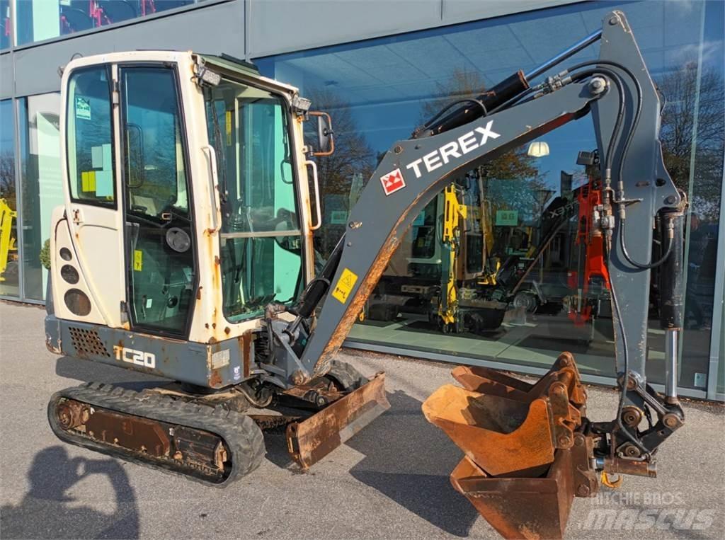 Terex tc20 Minigravemaskiner