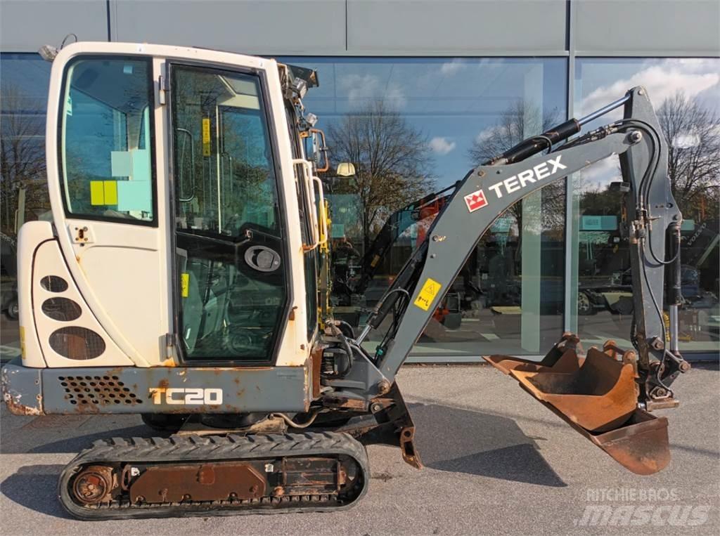 Terex tc20 Minigravemaskiner