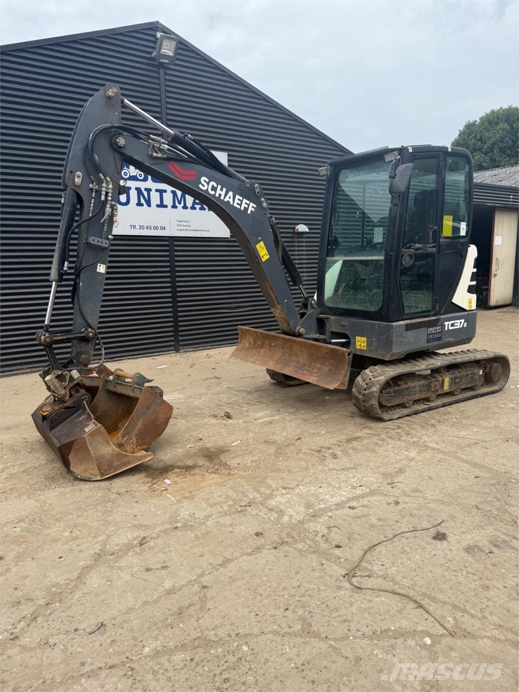Terex TC37 Minigravemaskiner