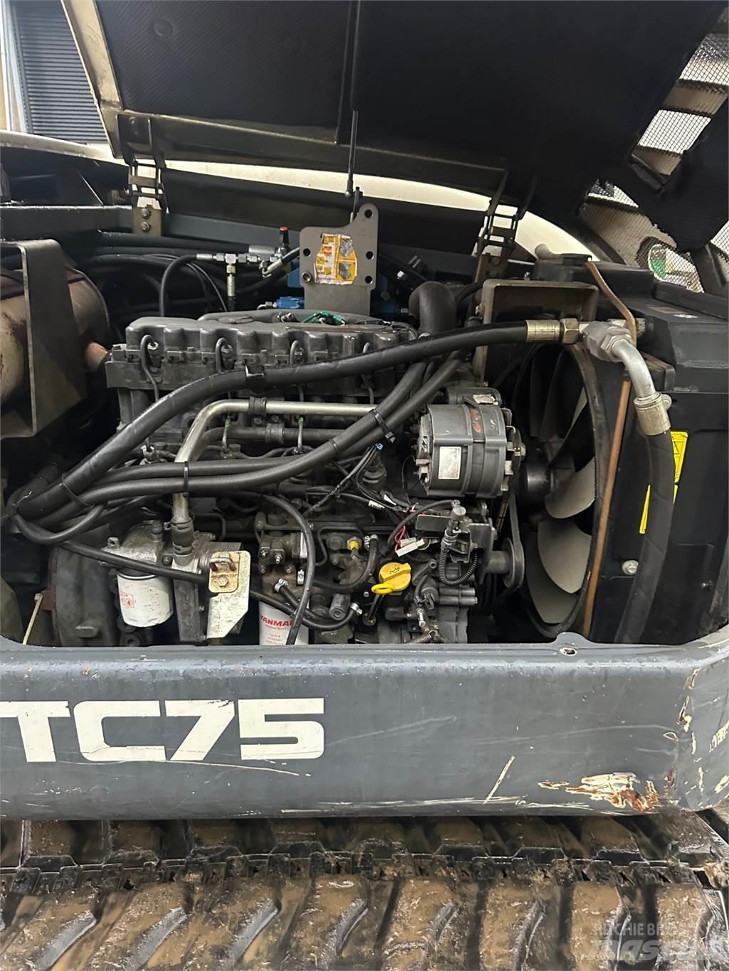 Terex TC75 Gravemaskiner på larvebånd