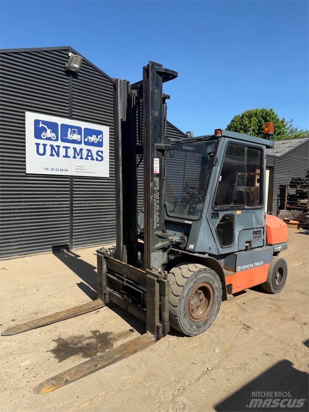 Toyota FD45 Diesel gaffeltrucks