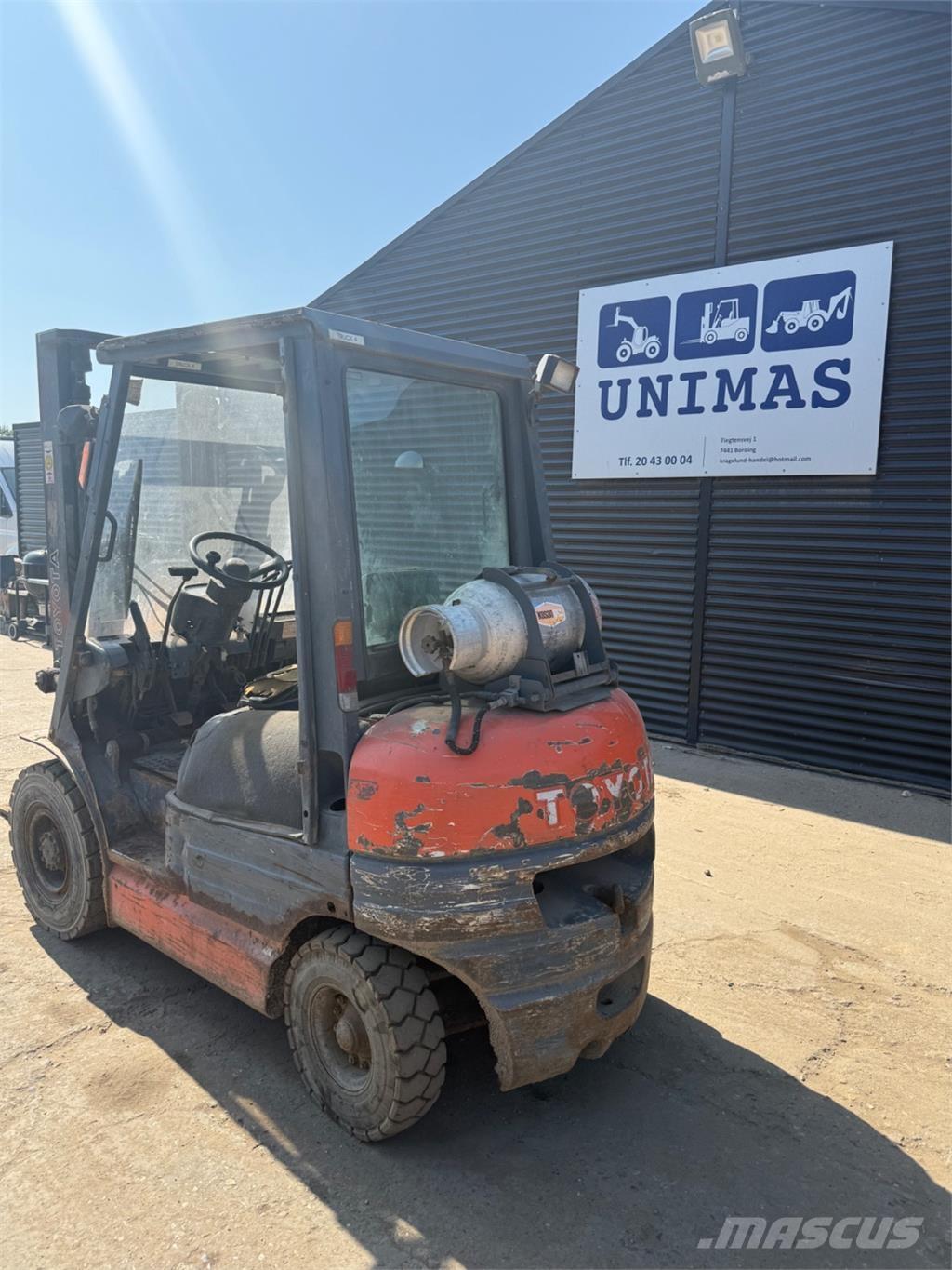 Toyota FG25 LPG gaffeltrucks