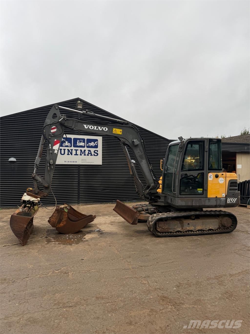 Volvo EC55C Minigravemaskiner
