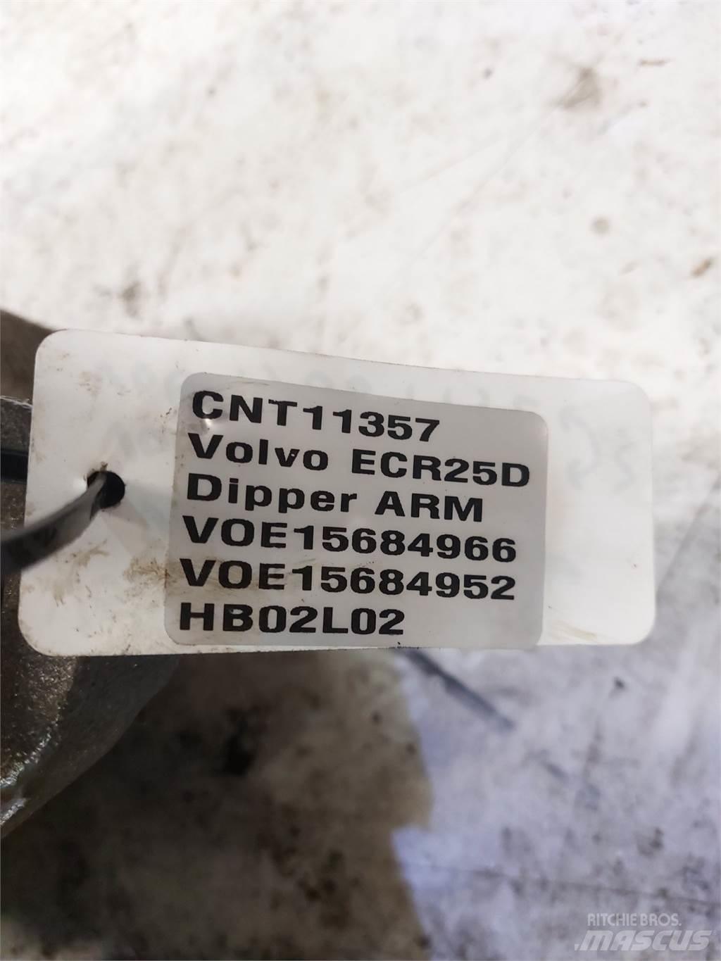 Volvo ECR25D Booms og dippers
