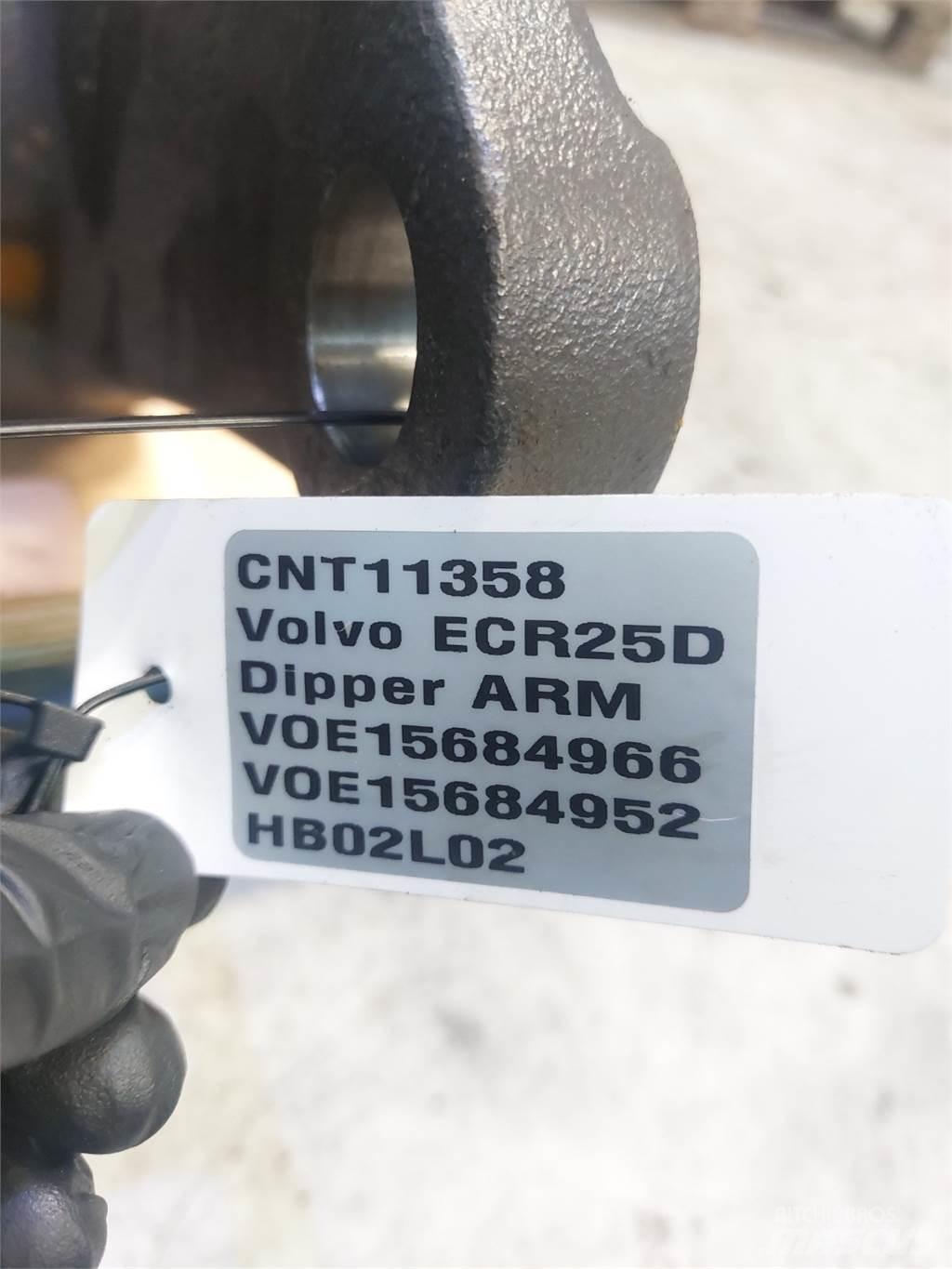 Volvo ECR25D Booms og dippers