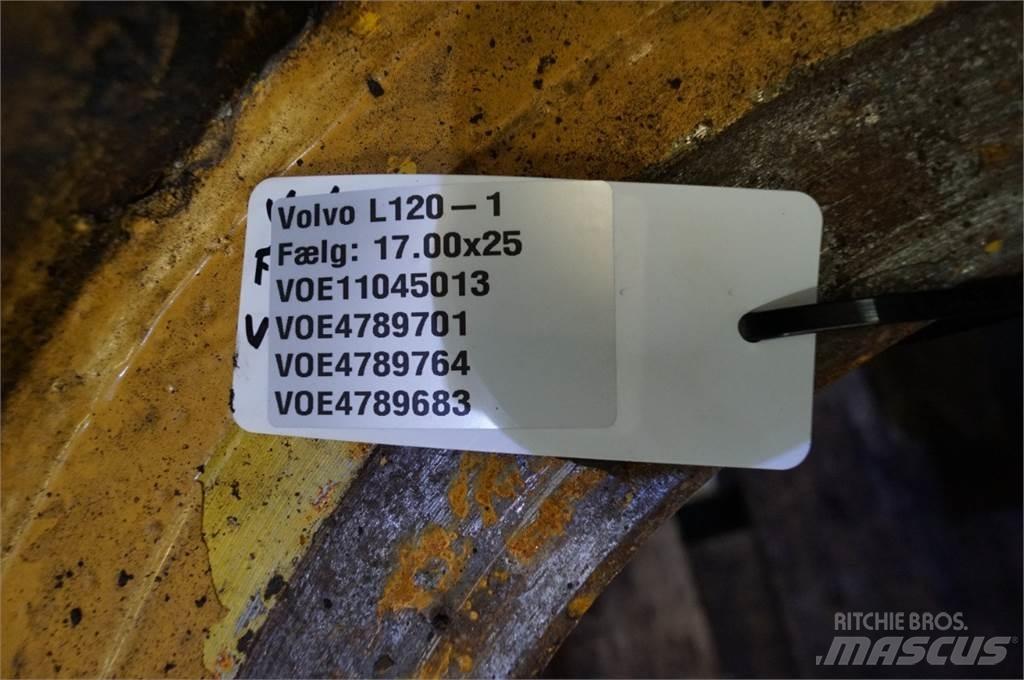 Volvo L120 Dæk, hjul og fælge