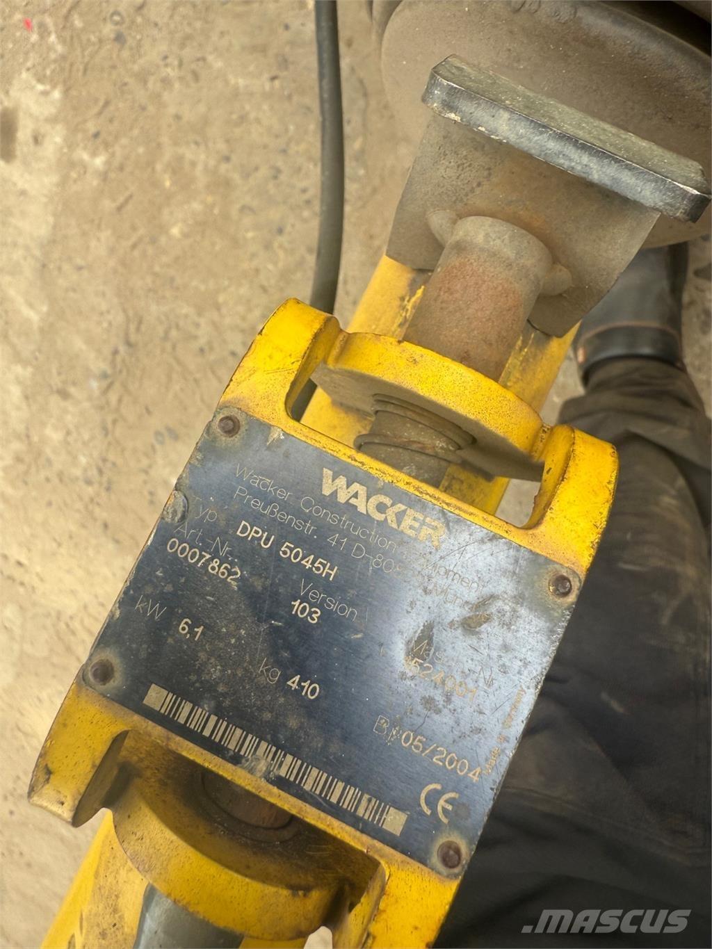 Wacker DPU5045 Vibratorer