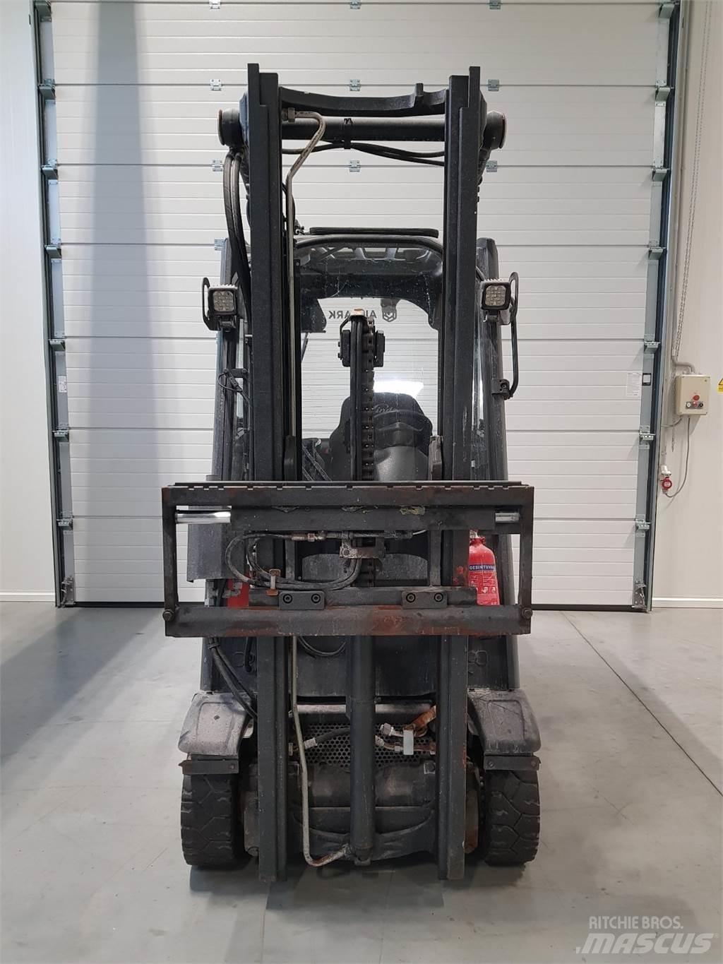 Linde H16T LPG gaffeltrucks