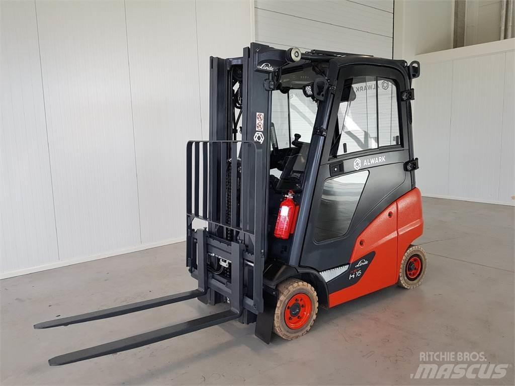 Linde H16T LPG gaffeltrucks