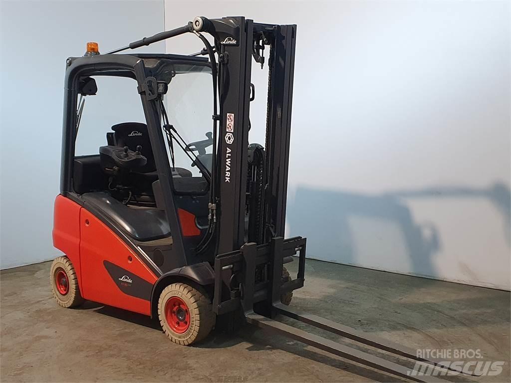 Linde H16T LPG gaffeltrucks